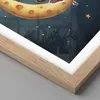 Gerahmtes Poster - Rahmen in heller Eiche - Kinder Mädchen Produktbild-Vorschau 2