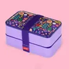 Legami Lunchbox "Flowers", met uitneembaar compartiment, Productafbeelding-voorbeeld 3
