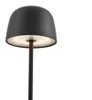 Tischleuchte Schwarz inkl  LED, wiederaufladbar mit Produktbild-Vorschau 1