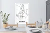 MuchoWow® Wandtattoo Wandsticker Wandaufkleber Stadtplan - Produktbild-Vorschau 2