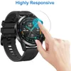 A hand is shown applying a screen protector to a smartwatch. Produktbild-Vorschau