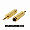 O04 Audio Klinkenadapter 3,5 mm auf 6,35 mm – Kopfhörer & Produktbild-Vorschau 3