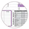 Schuljahreskalender 2026/2027 DIN B1 (700 x 1000 mm) Produktbild-Vorschau 6