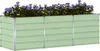 vidaXL Fioriera verde 240 x 80 x 75 cm in acciaio Anteprima dell’immagine prodotto 3