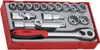 TengTools Steckschlüsselsatz Knarenkasten 39180104 63mm Produktbild-Vorschau 3