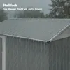 Outsunny Metall Gerätehaus 3,5 m², Hoher Abschließbar Produktbild-Vorschau 7