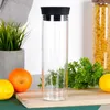 Elegante caraffa in vetro con coperchio - 1 litro, sistema Anteprima dell’immagine prodotto 7
