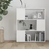 vidaXL Knihovna Room Divider White 80x24x94 cm Dřevěný Náhled obrázku produktu 3