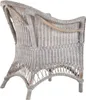 KRINES HOME fotel rattanowy wiejski fotel wiklinowy z Podgląd zdjęcia produktu 7