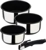 Set 3 pentole click & cook in acciaio inox bergner Anteprima dell’immagine prodotto 1