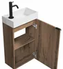 Meuble Lave-mains Apollo Chêne marron  40x22 cm Meuble de Voir les images du produit 3
