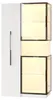 MODFU Doppelglas-Glasvitrine,Hochschrank Produktbild-Vorschau 9