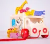 Bigjigs Toys Dřevěné auto se zvířátky Náhled obrázku produktu 6