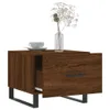 vidaXL Couchtische 2 Stk. Braun Eichen-Optik 50x50x40 cm Produktbild-Vorschau 4