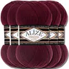 Alize 5x 100g Superlana Klasik Wolle, Uni, Häkeln, Stricken Produktbild-Vorschau 1