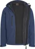 Cappuccino Italia Softshell Hooded Jacket Blue - Large XL Voir les images du produit 2