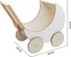 Puppenwagen aus Holz – Lauflernwagen für Babys - Produktbild-Vorschau 4