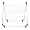 A white drying rack for clothes. Produktbild-Vorschau