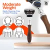Nassrasierer 5-Klingen-Holz Rasierer für Herren, Körper- Produktbild-Vorschau 4