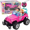 Ferngesteuertes RC-Geländeauto mit Puppen, rosa, Maßstab Produktbild-Vorschau 1