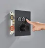 Box doccia incasso Ari nero con termostato, soffione led, Anteprima dell’immagine prodotto 9