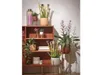 Mica Decorations - Blumentopf - grun - Streifen - D11 x H9 Produktbild-Vorschau 4
