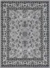 A top-down view of a rectangular rug with a traditional floral pattern. Produktbild-Vorschau