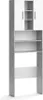 Vicco Waschmaschinenschrank Luis, 190 x 64 cm, Beton/Weiß Produktbild-Vorschau 1