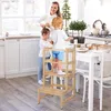 Lernturm für Kinder klappbarer Lernstuhl mit Produktbild-Vorschau 2