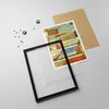 Gerahmtes Poster - Schwarzer Rahmen - Abstraktion modern - Produktbild-Vorschau 4