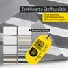 Doppelrollo Fenster ohne Bohren 85x150cm weiß JALOUSIESCOUT Produktbild-Vorschau 10