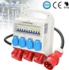 Riossad Stromverteiler Baustromverteiler 2 x CEE 16A 400V+1 Produktbild-Vorschau 5