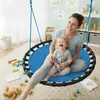 Relaxdays Nestschaukel, runde Hängeschaukel, für Kinder & Produktbild-Vorschau 3