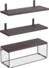 MODFU Wandregal Holz, Regal Wand, Dekorativ Regale für Produktbild-Vorschau 3