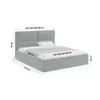 FEDVE Polsterbett Doppelbett Stove Bett Bettkasten Produktbild-Vorschau 3