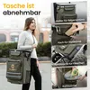 Einkaufstrolley klappbar mit Lufträdern 45 kg – Produktbild-Vorschau 4
