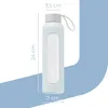 Bouteille en verre Wessper avec housse en silicone – 0,5 L Voir les images du produit 4