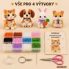 Sada 4 kusů pro výrobu zvířátek z korálků – ANIBEAD, Náhled obrázku produktu 5