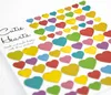 Oblique Unique 76 Herz Sticker Aufkleber mit Glitzer Produktbild-Vorschau 2