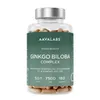 A bottle of Ginkgo Biloba Complex supplements. Produktbild-Vorschau