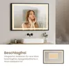 EMKE Badspiegel LED Spiegel 50x70cm, spiegel voor de Productafbeelding-voorbeeld 3