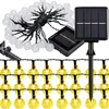 Solar Lichterkette Gartenlichter Kugel Lichterkette 12 m Produktbild-Vorschau 6
