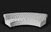 Ledersofa Sofa Couch Rundsofa Runde Couchen Rund Sofas Produktbild-Vorschau 1