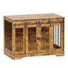 Hundekäfig Tierkäfig mit Schiebetür, Hundebox Hundehaus mit Produktbild-Vorschau 6