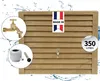 Cuve décorative WOODY - 350 L - bois clair Voir les images du produit 4