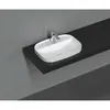 Lavabo in Vetroceramica INFINITY da incasso 55x40cm, bianco Anteprima dell’immagine prodotto 4