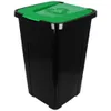 Abfalltonne Recycling, 50 Liter, 56 x 36 x 36cm, Mülleimer Produktbild-Vorschau 4