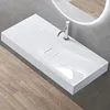 doporro Vasque à Poser 100cm avec Bonde Lavabo Suspendu Voir les images du produit 1