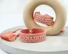 LS-LebenStil Canvas Statement Armband Soulsister Rosa Weiß Produktbild-Vorschau 3