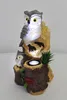Solar Gartenfigur Eulen Solarleuchte Tierfigur Produktbild-Vorschau 2